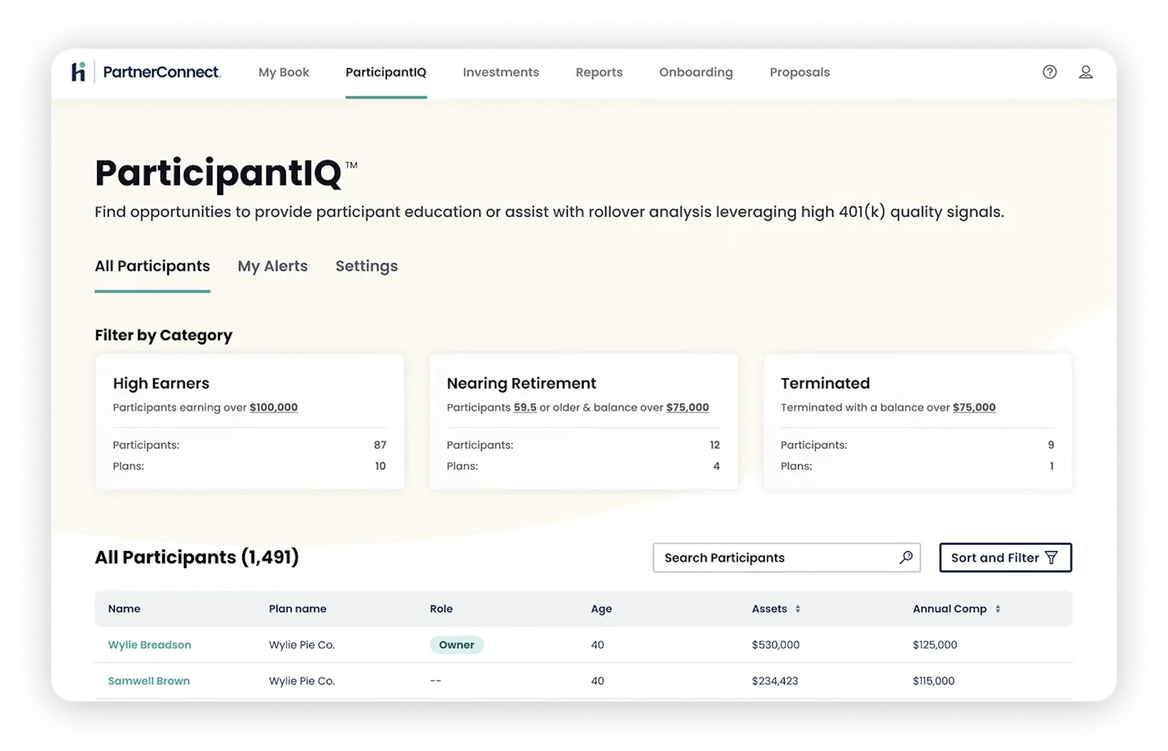 PartnerConnect™ - Retirement Planning Platform and Tools | Human ...
